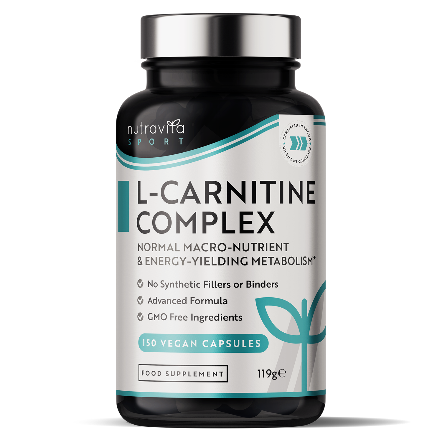 Complesso L-Carnitina 150 Capsule Vegane