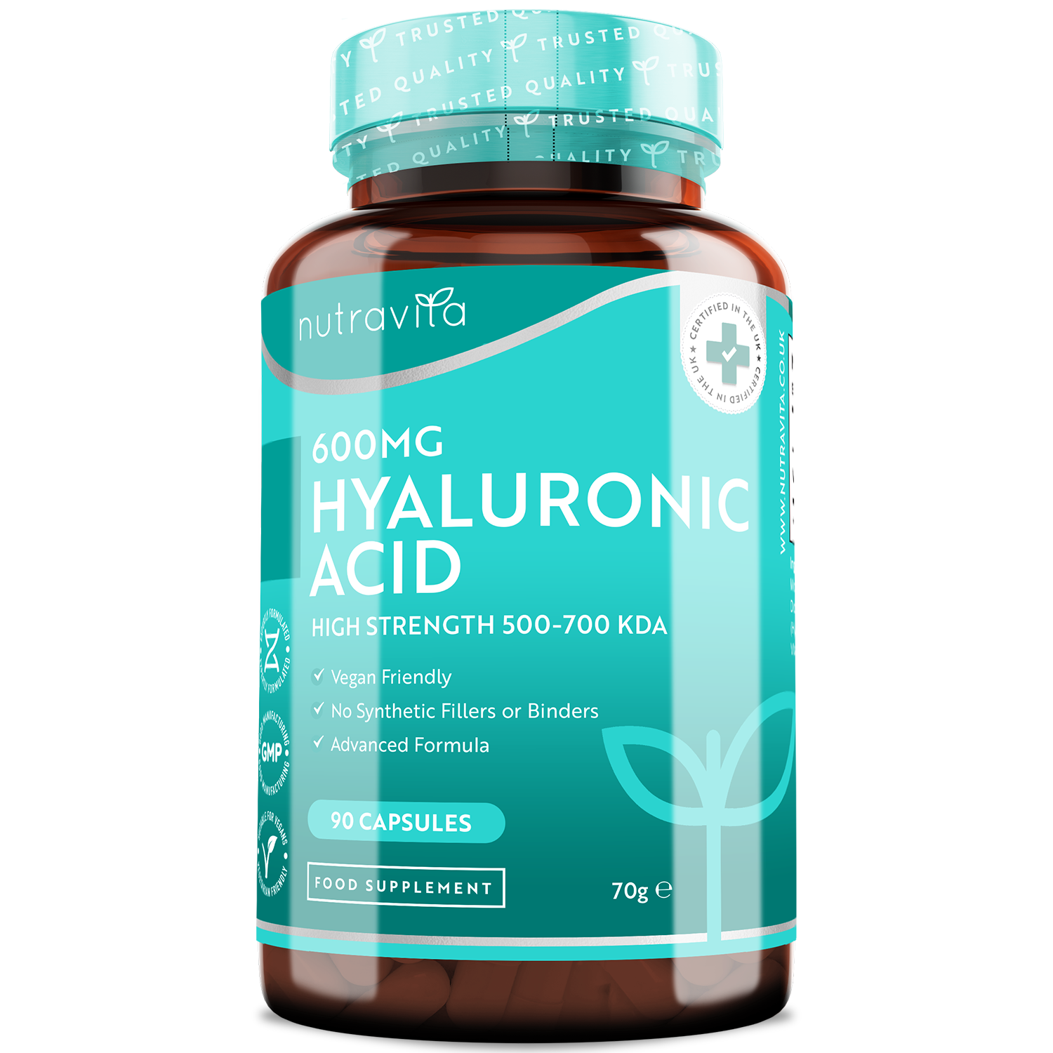 Acido Ialuronico 600mg 90 Capsule