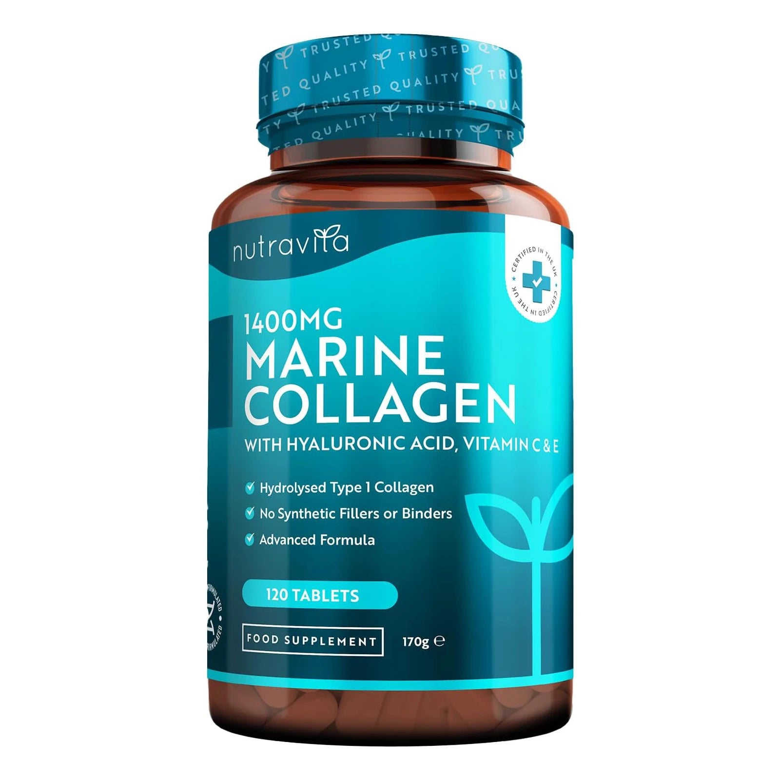 Collagene Marino con Acido Ialuronico 1400mg