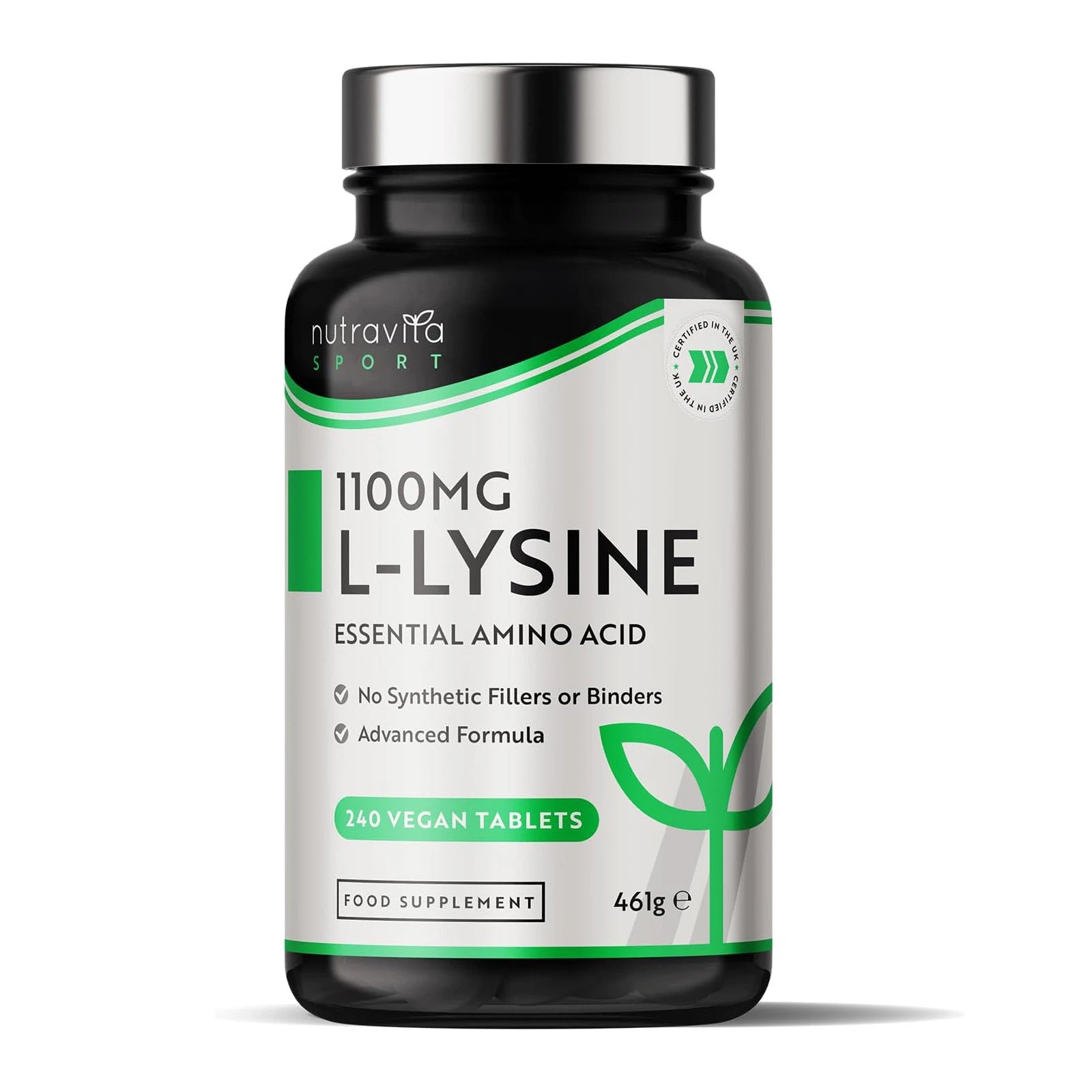 L Lisina Integratore ad Alta Resistenza 1100 mg