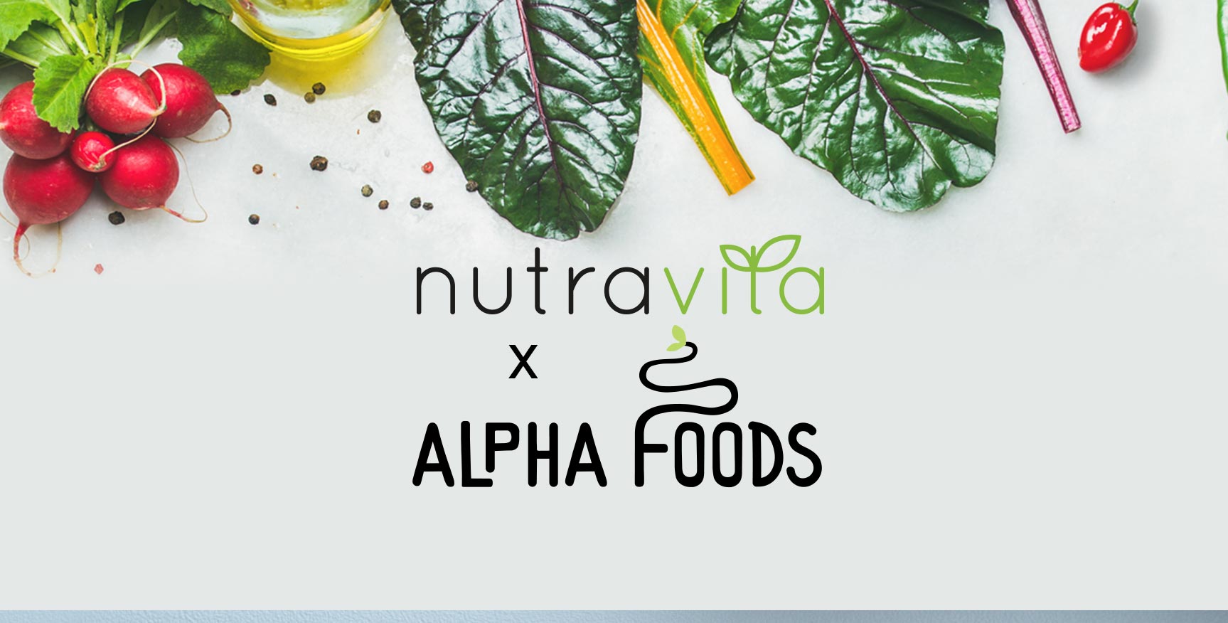 Nutravita x Alpha Foods - L'abbinamento nutrizionale perfetto
