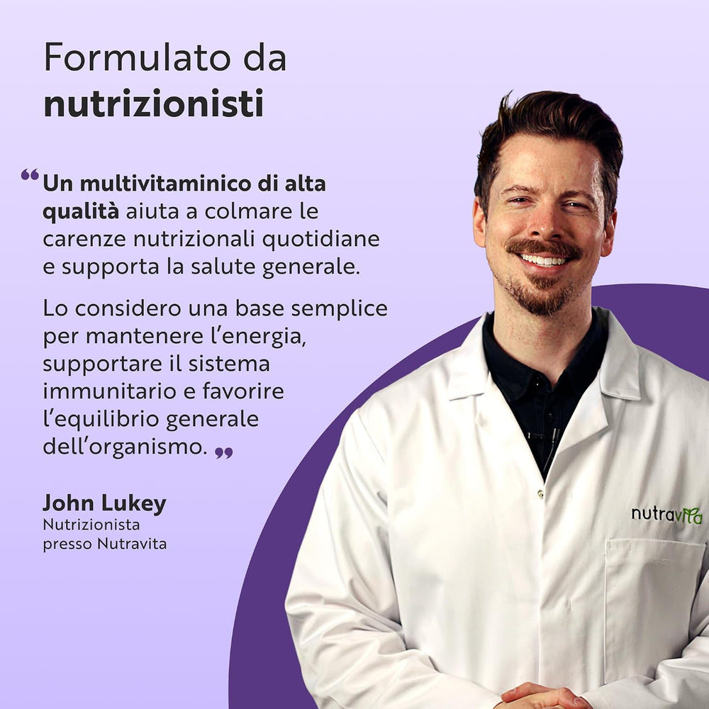 Multivitaminici ad Assorbimento Avanzato per Uomo & Donna - 360 Compresse Vegane