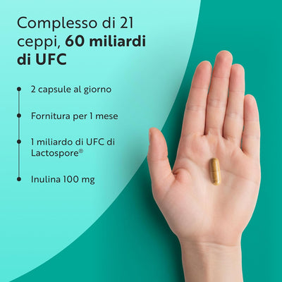 Complesso di colture biologiche da 60 miliardi di CFU