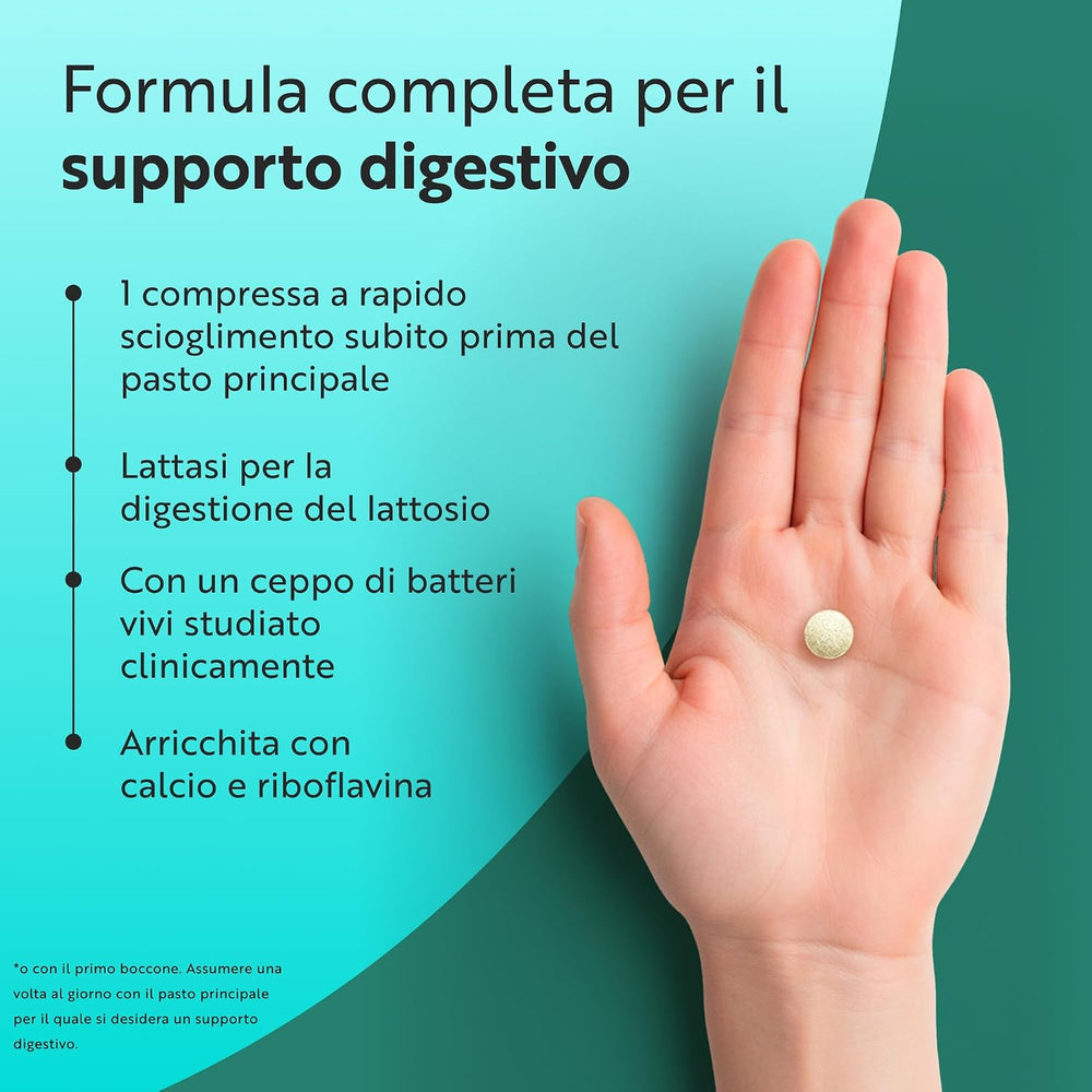 Complesso di integratori a base di enzimi digestivi - 60 compresse vegane