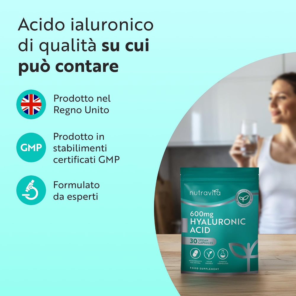 ACIDO IALURONICO 600MG CAPS 30 - JOEY 2.0