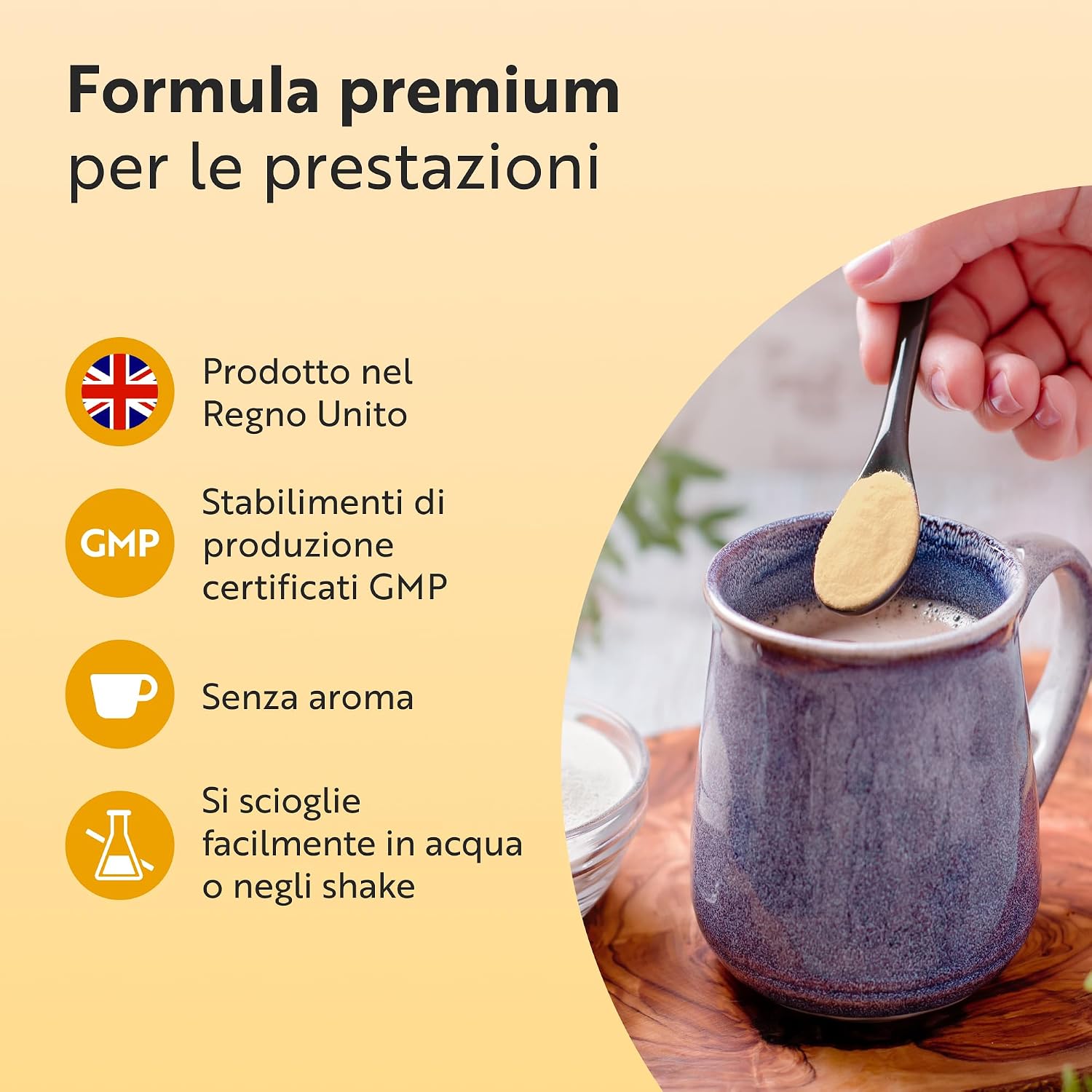 Creatina Monoidrato Con Magnesio 360 g – 60 Porzioni