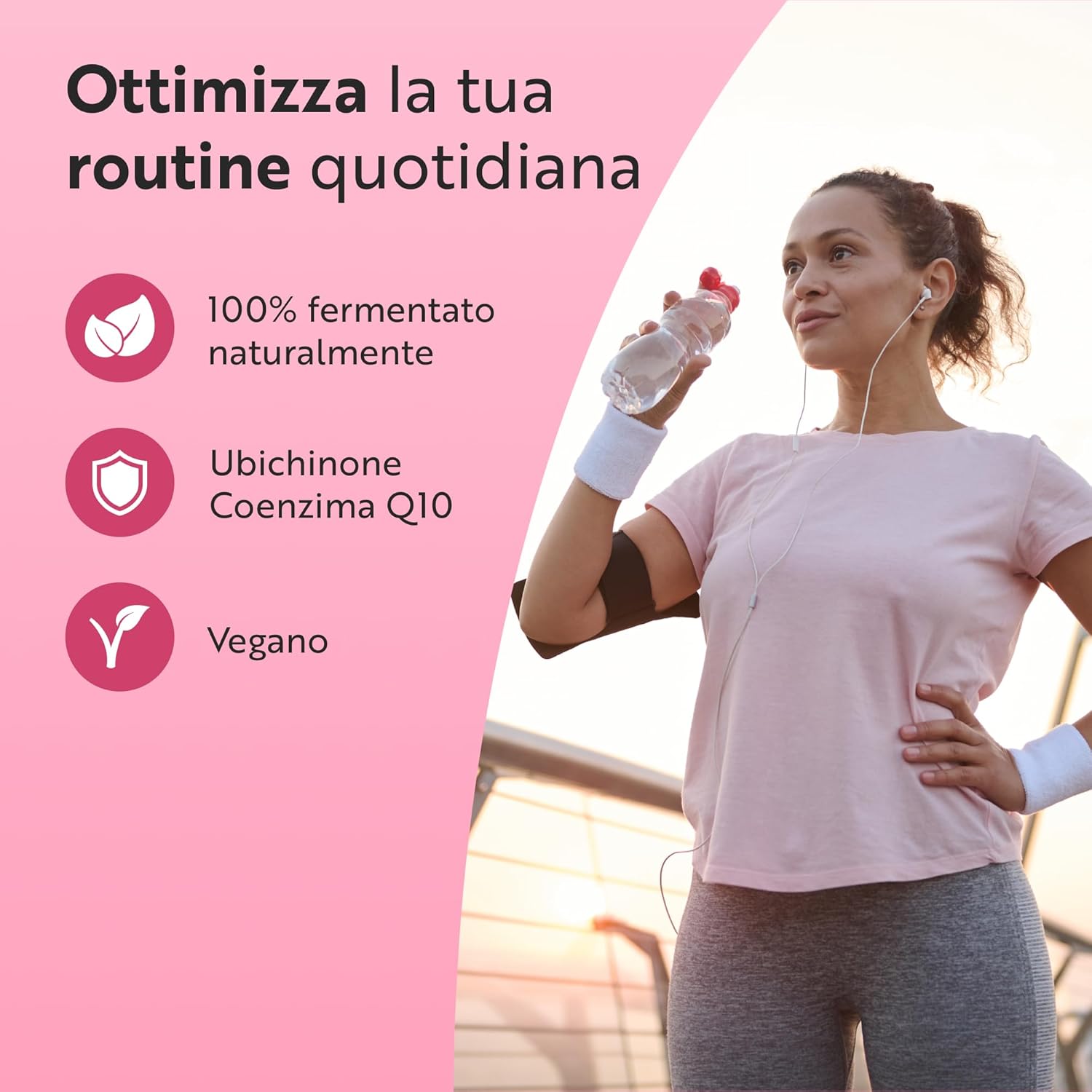 Integratore CoQ10-45 Capsule Vegane ad Alto Dosaggio di Coenzima Q10 200mg
