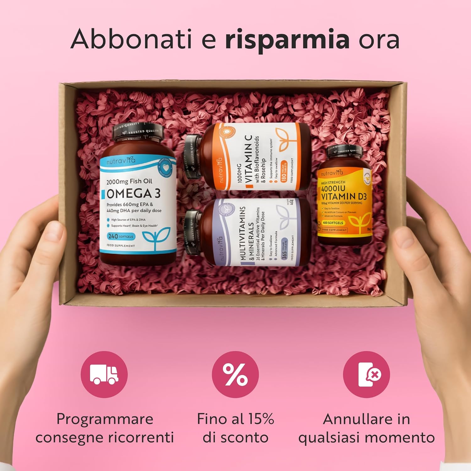Integratore CoQ10-45 Capsule Vegane ad Alto Dosaggio di Coenzima Q10 200mg