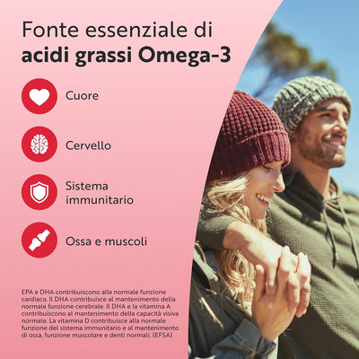 Olio di fegato di merluzzo 1000mg - 365 capsule molli