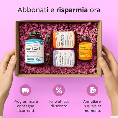 Collagene in Polvere 300g - Peptidi di Collagene Idrolizzato Tipo 1-30 Porzioni