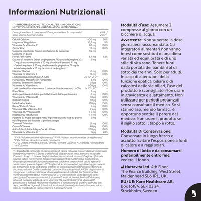 Multivitaminici ad Assorbimento Avanzato per Uomo & Donna - 360 Compresse Vegane