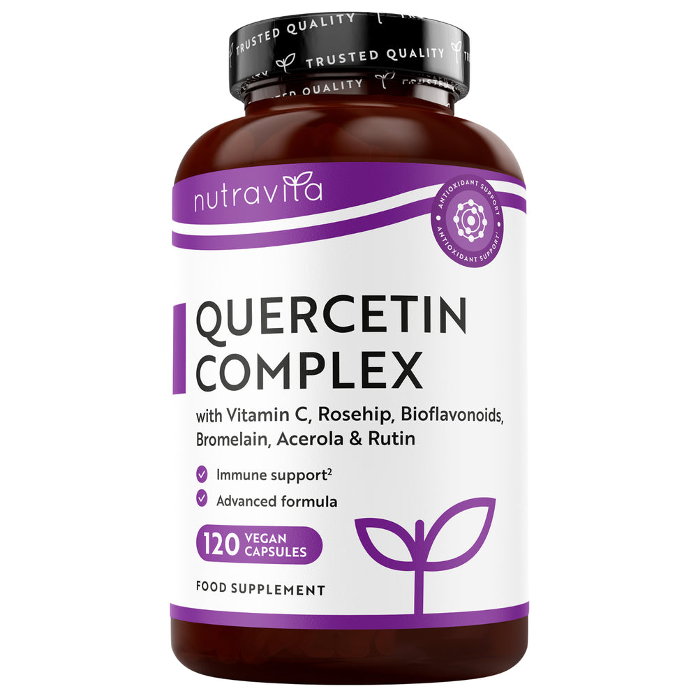 Complesso di quercetina - 120 capsule vegane