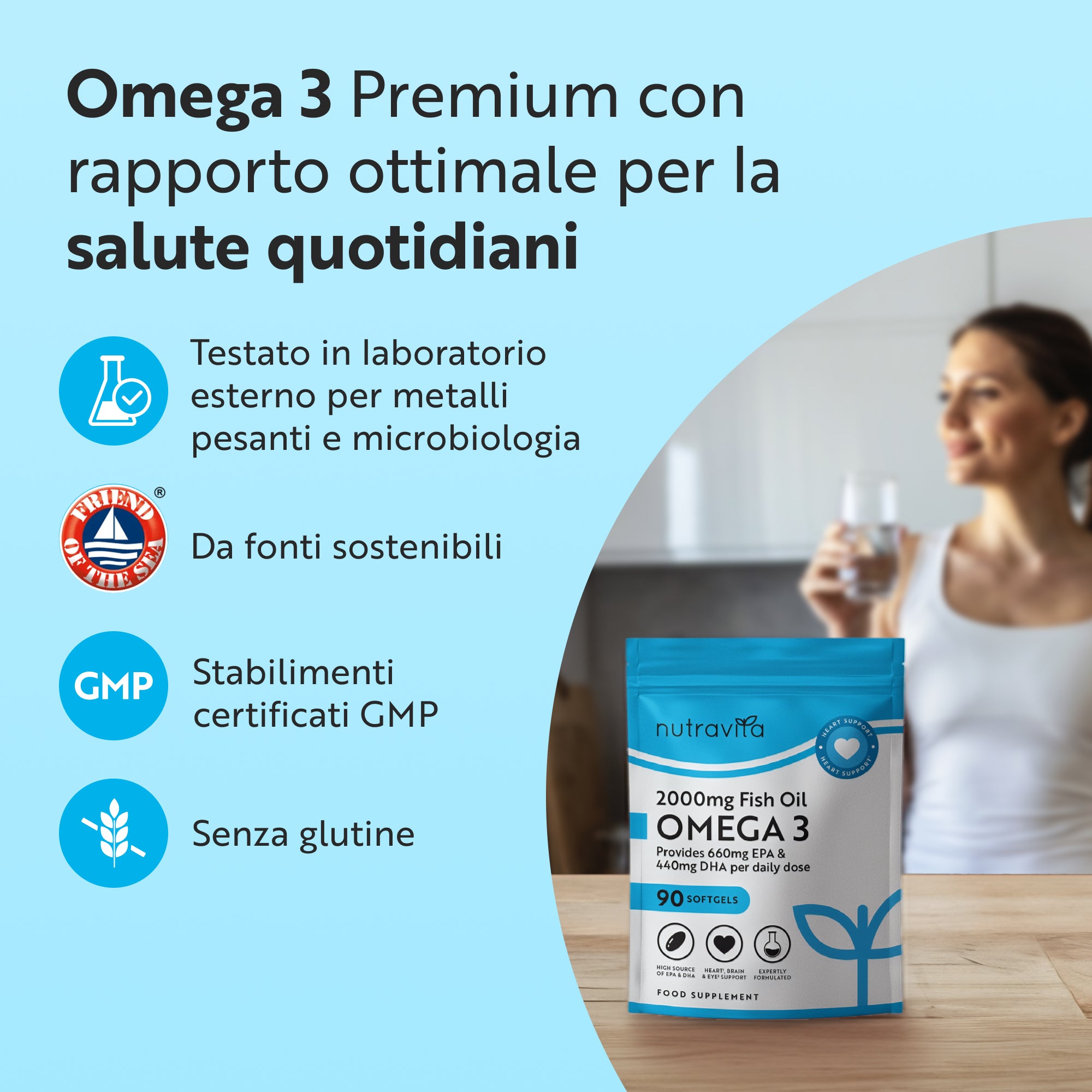 Nutravita Omega 3 2000mg