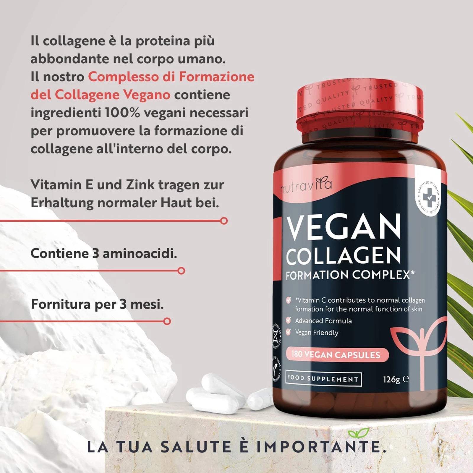 Collagene Vegano 180 Compresse