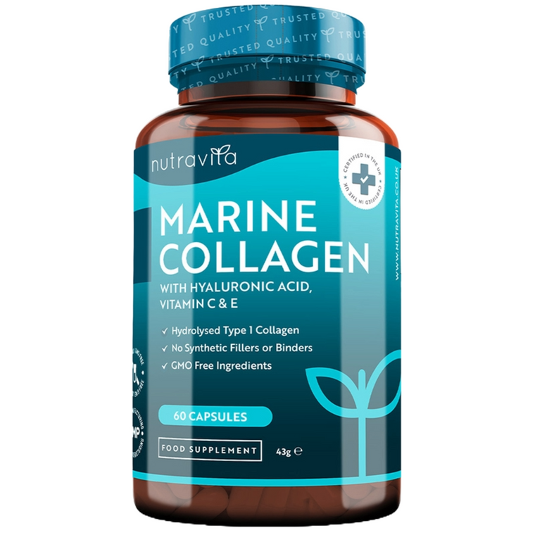 Collagene Marino con Acido Ialuronico 1000 mg - 60 Capsule