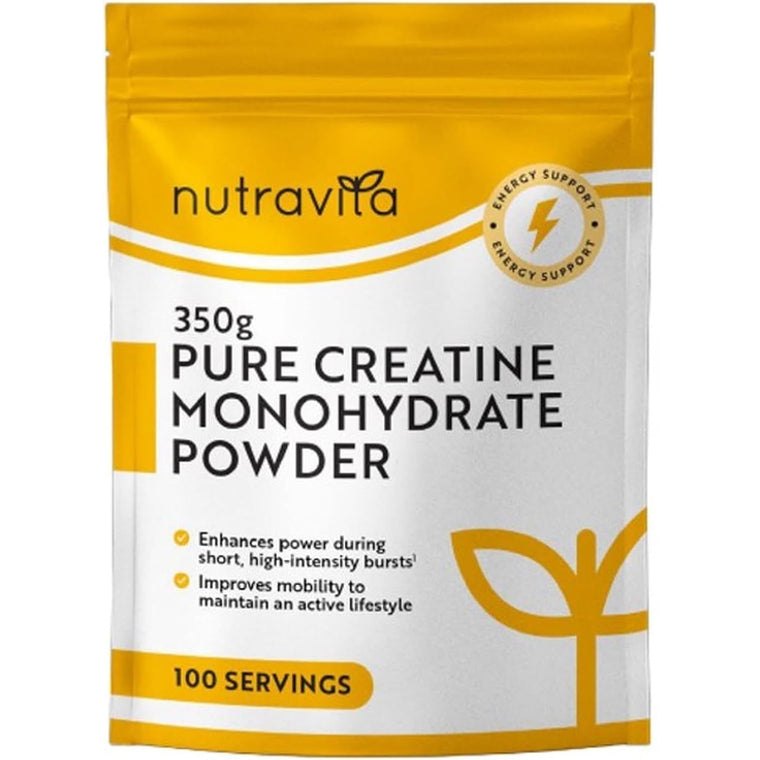 Nutravita Creatina Monoidrato In Polvere 350 g – 100 Porzioni