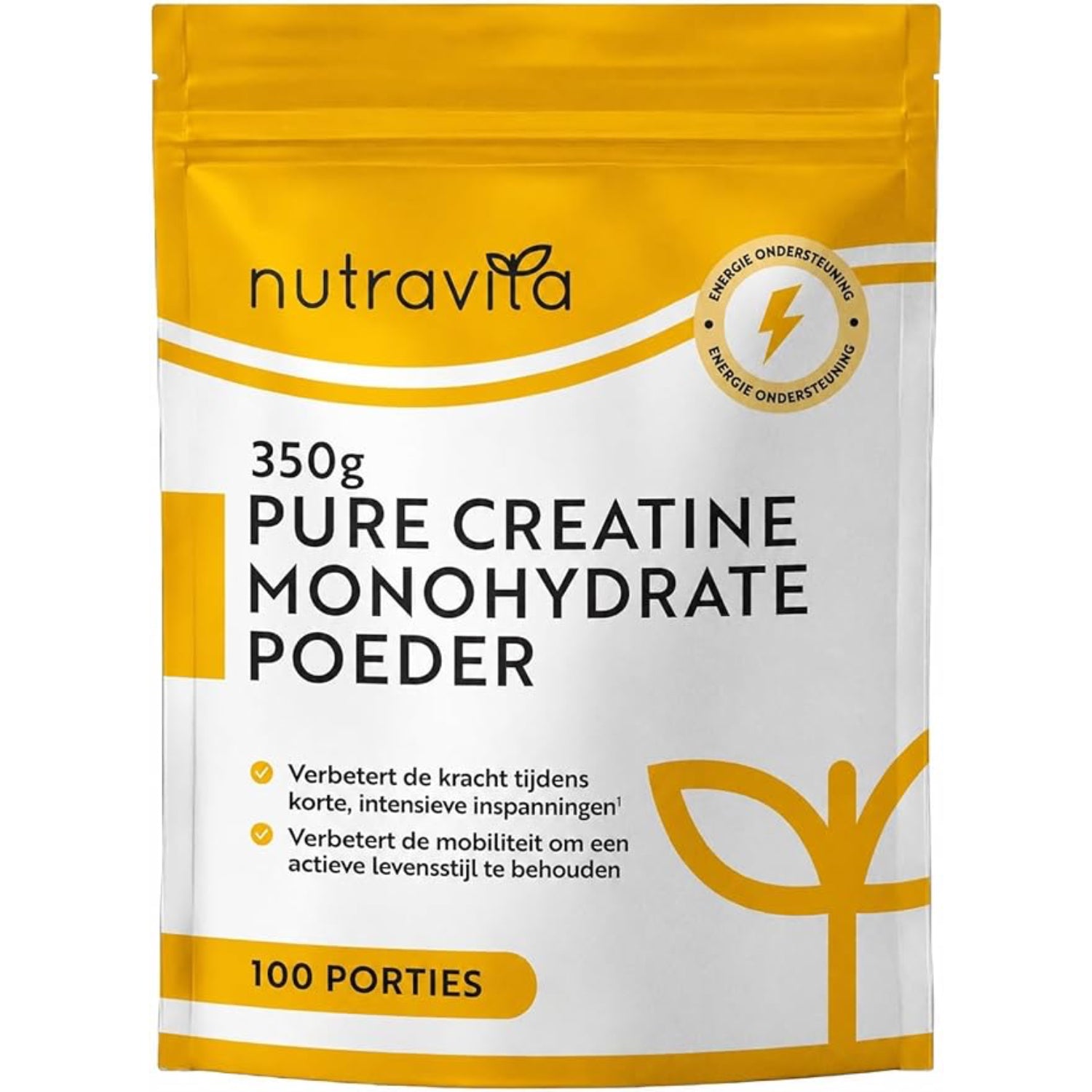 Nutravita Creatina Monoidrato In Polvere 350 g – 100 Porzioni