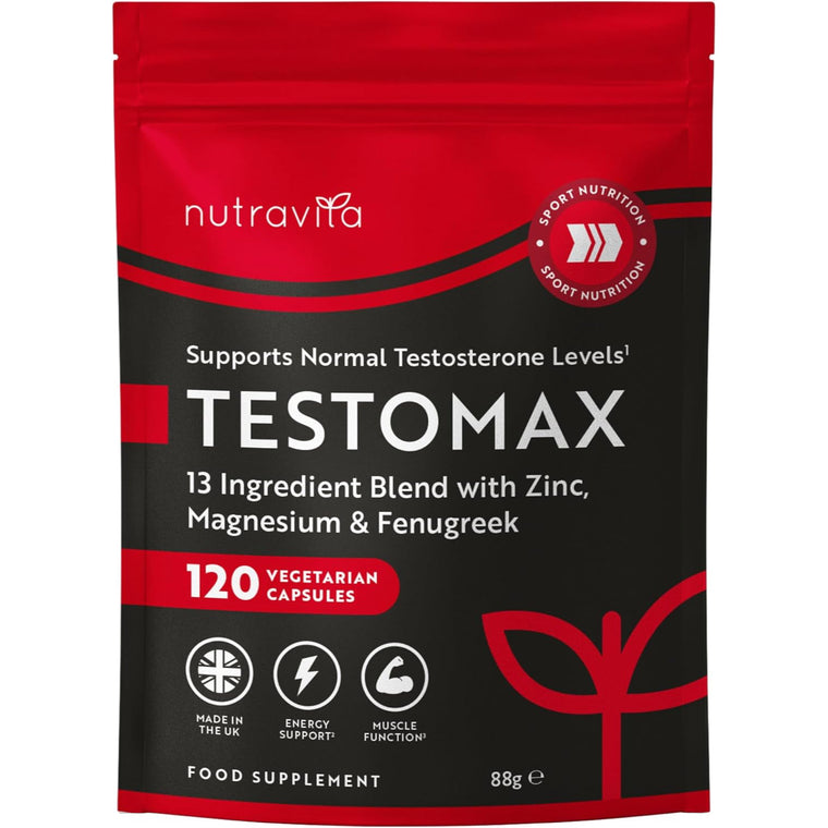 Testomax 13 Ingredient Blend For Men - 120 Capsule
