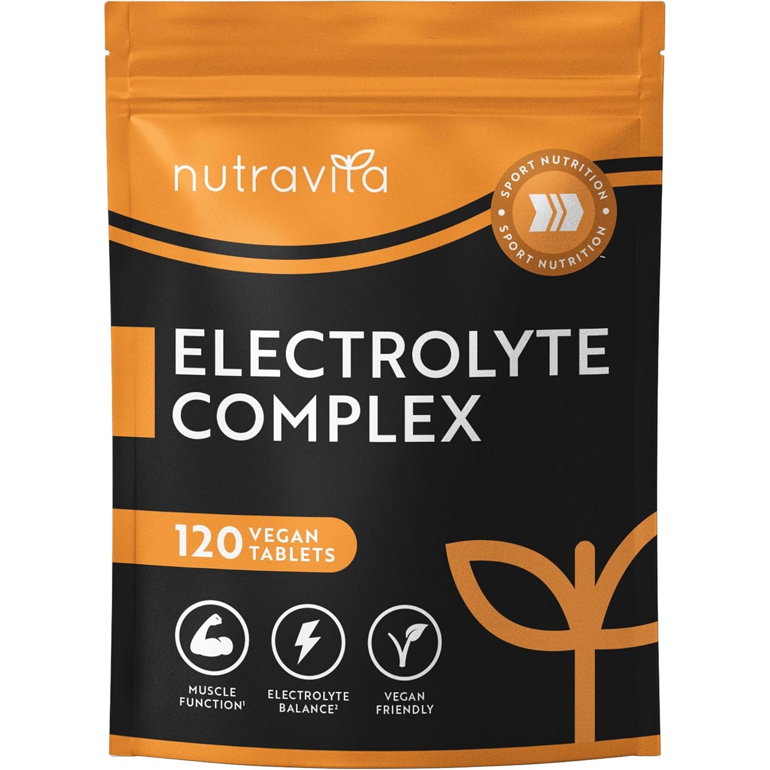 Elettroliti Integratore 900mg con Magnesio e Potassio Sodio Cloruro e Calcio Integratore - 120 Elettroliti Compresse per una Fornitura di 4 Mesi
