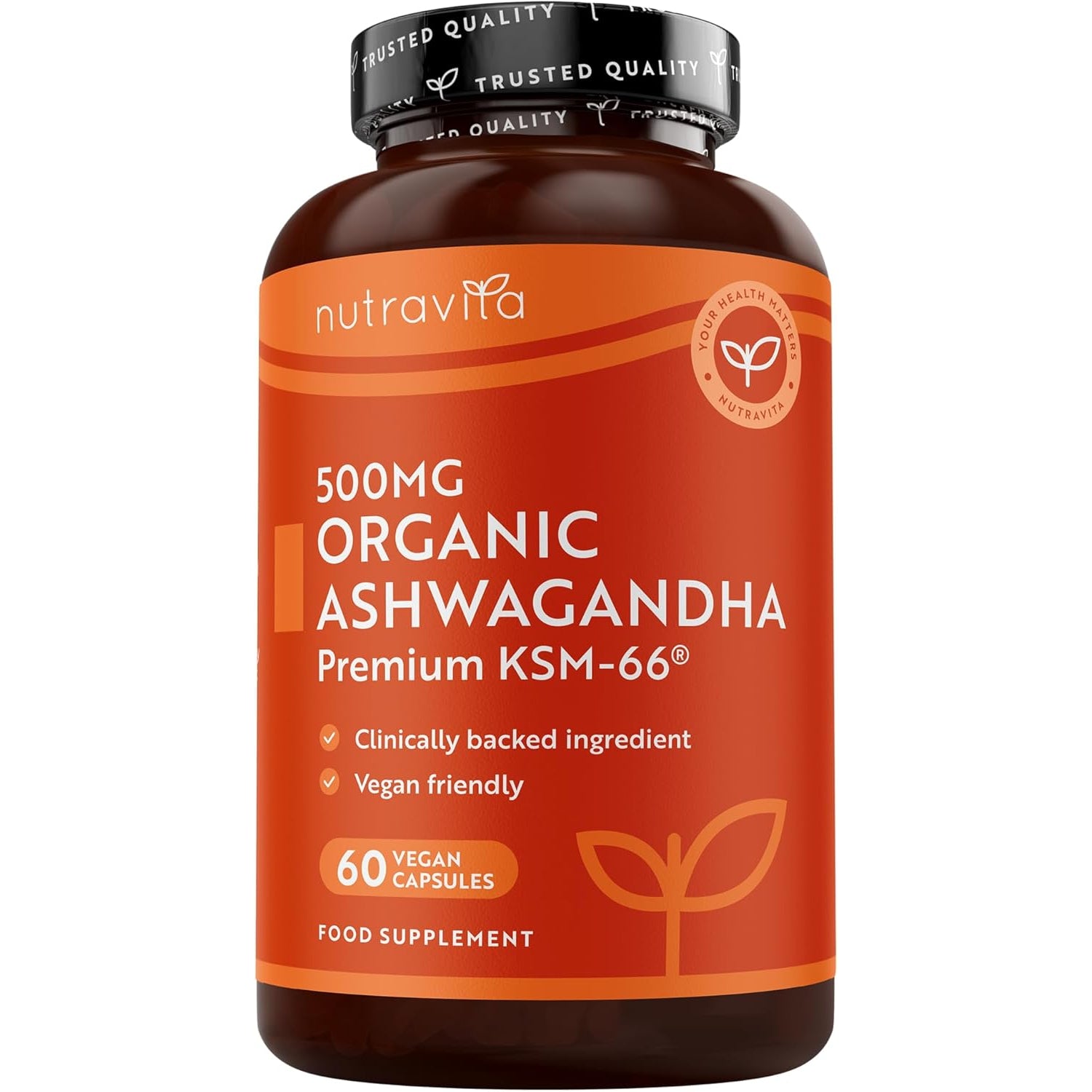 Ashwagandha Bio 500mg - 60 Capsule Vegane