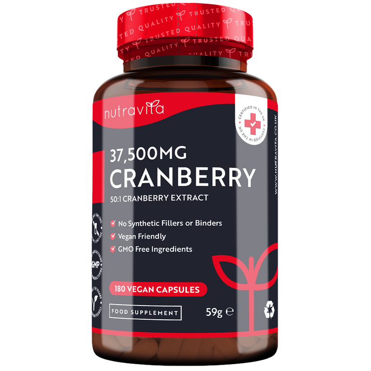 Mirtillo Rosso 50:1 Estratto 37.500mg 180 Capsule Vegane