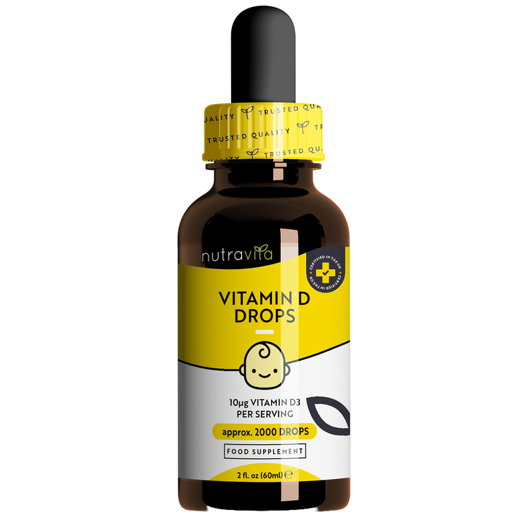 Gocce di vitamina D3 per bambini