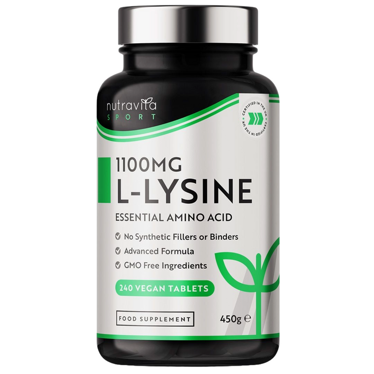 L Lisina Integratore ad Alta Resistenza 1100 mg