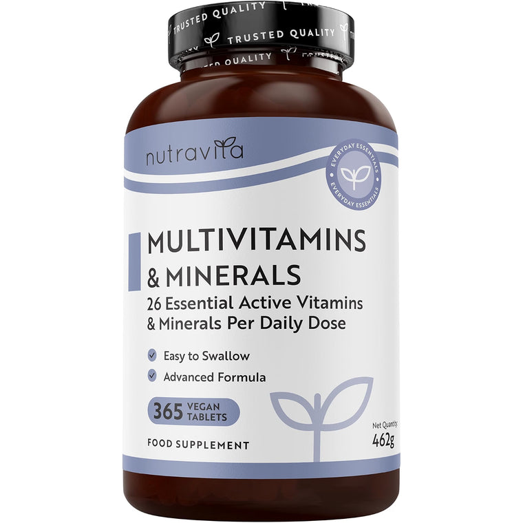 Multivitaminico e Minerali - 365 Compresse Vegane