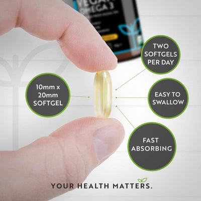 Omega 3 Vegan ad alta efficienza 2000mg