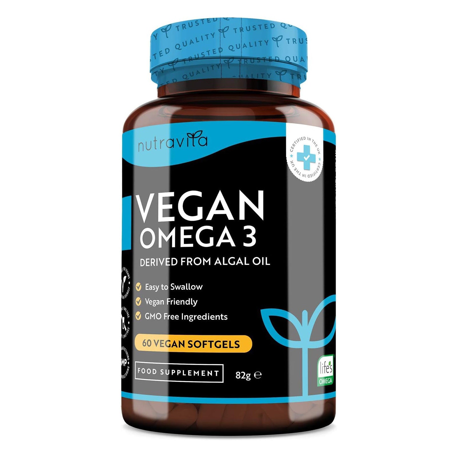 Omega 3 Vegan ad alta efficienza 2000mg