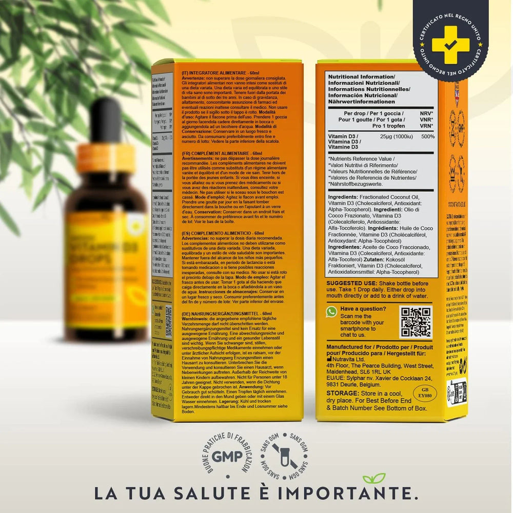 Vitamina D3 Gocce